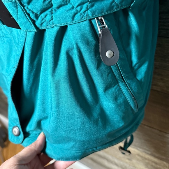 Obermeyer Ski Jacket Green 80s Retro Size 10 Vintage - Picture 4 of 13